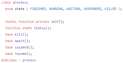 Fine-grain process control – How to use SV built-in class “process”